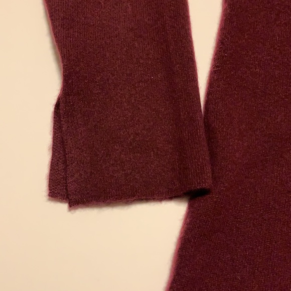 Margaret O’Leary Maroon Cashmere Tunic - Women’s Size Medium - Picture 9 of 11